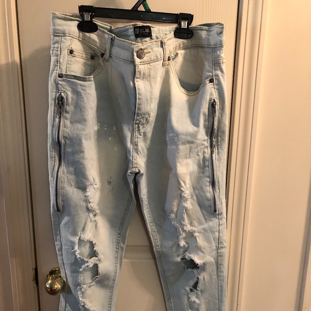 Rule 21 Black premium men jeans.